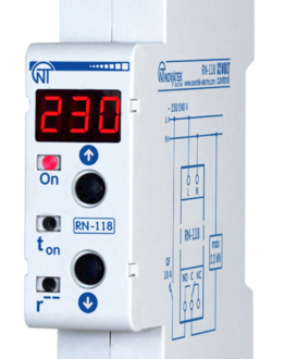 реле контроля напряжения PH-118 (10A, 220В)